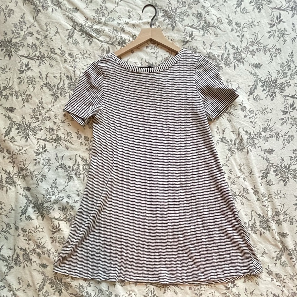 LOFT Tie Back T-Shirt Dress